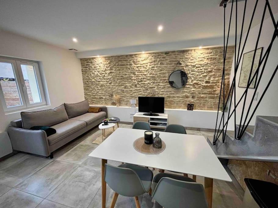 Grange Renovee En Duplex Idealement Situee Crêches-sur-Saône Eksteriør bilde